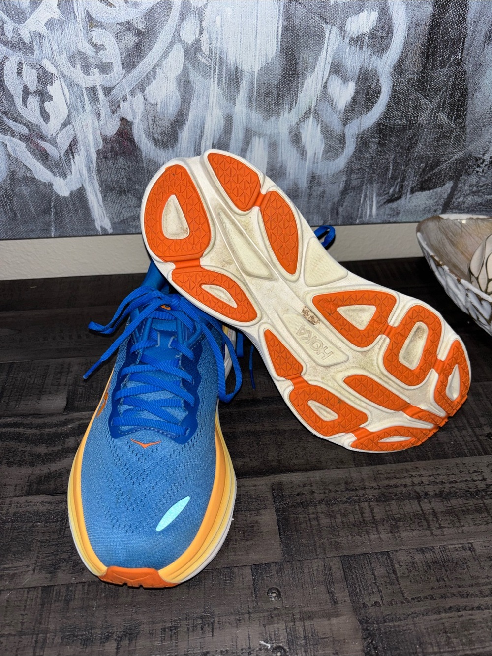 Hoka Men's Bondi 8 SZ 9.5 - Picture 12 of 13
